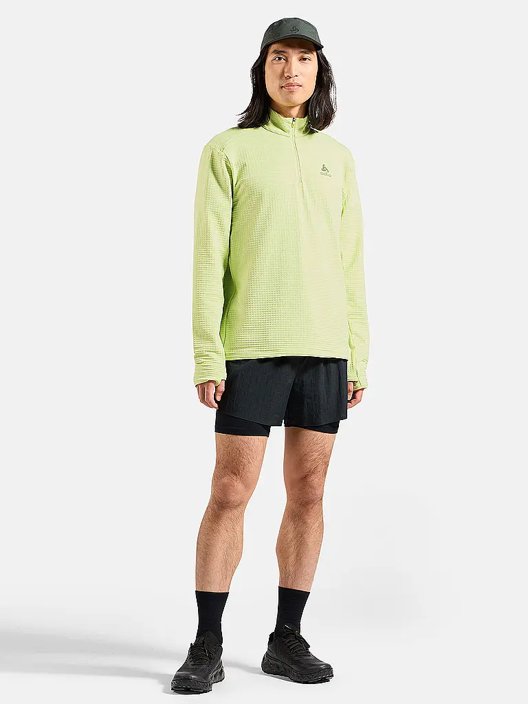 ODLO | Maillot de course thermique Essential pour homme | Jaune