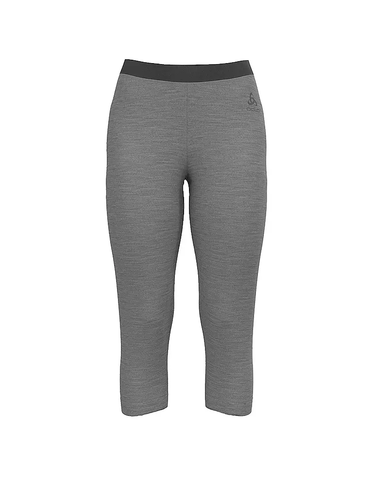 ODLO | Pantalon 3/4 Femme Merino 200 | Gris