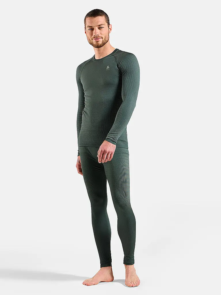 ODLO | Pantalon de corps PERFORMANCE WARM ECO pour hommes | Gris