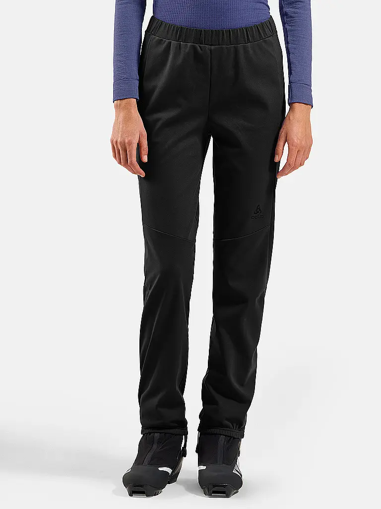 ODLO | Pantalon de ski de fond chaud Essential pour femme | Noir