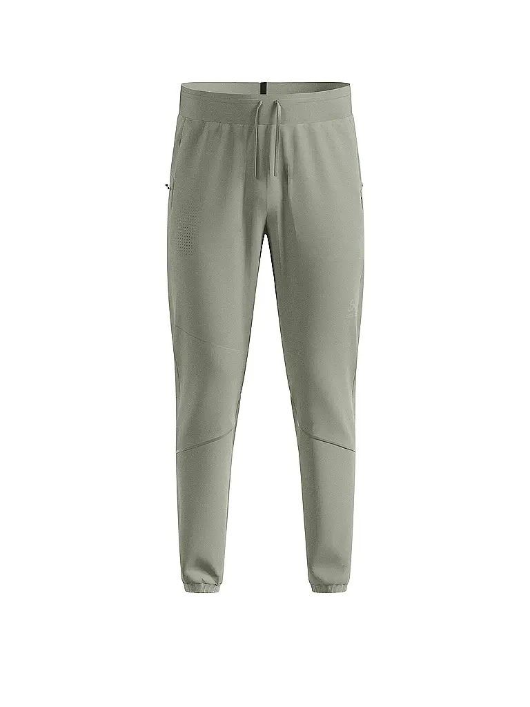 ODLO | Pantalon de ski de fond homme Zeroweight Pro Windproof Warm | Olive