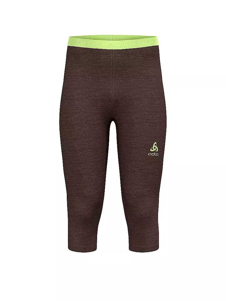 ODLO | Pantalon de sous-vêtement homme Natural Performance 150 4/4 | Rouge foncé