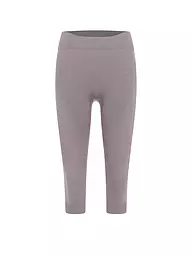 ODLO | Pantalon de sport 3/4 pour femme PERFORMANCE WARM ECO | Gris