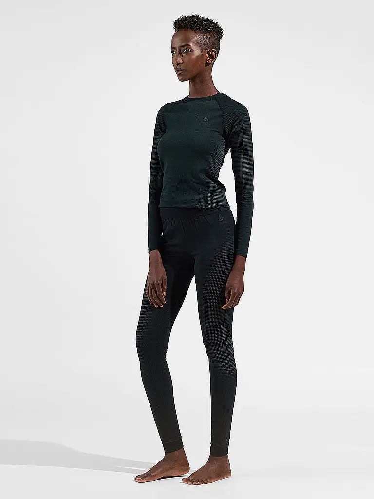 ODLO | Pantalon de sport thermique PERFORMANCE WARM ECO pour femme | Noir
