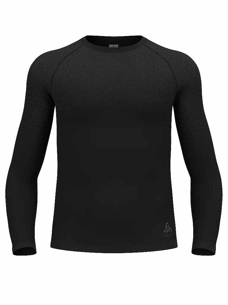 ODLO | Shirt de course pour homme Performance Light Base Layer | Noir