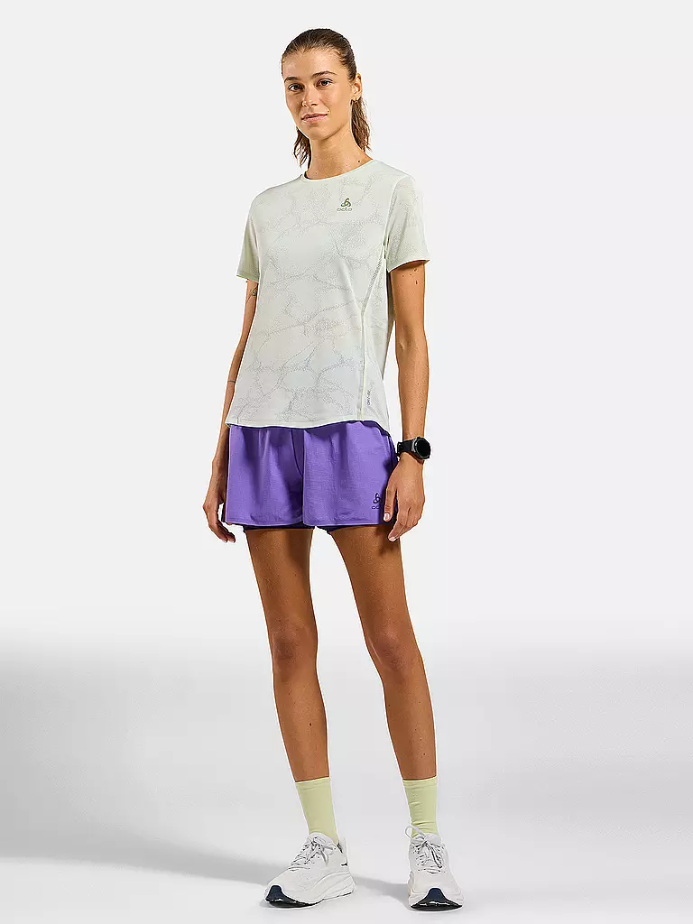 ODLO | Short de course pour femmes Zeroweight 3 pouces | Lilas