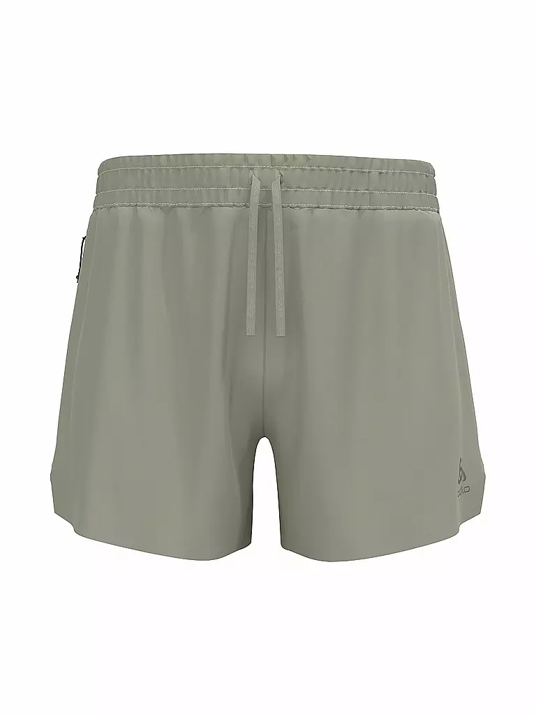 ODLO | Short de course pour hommes Zeroweight 4 2.0 | Beige