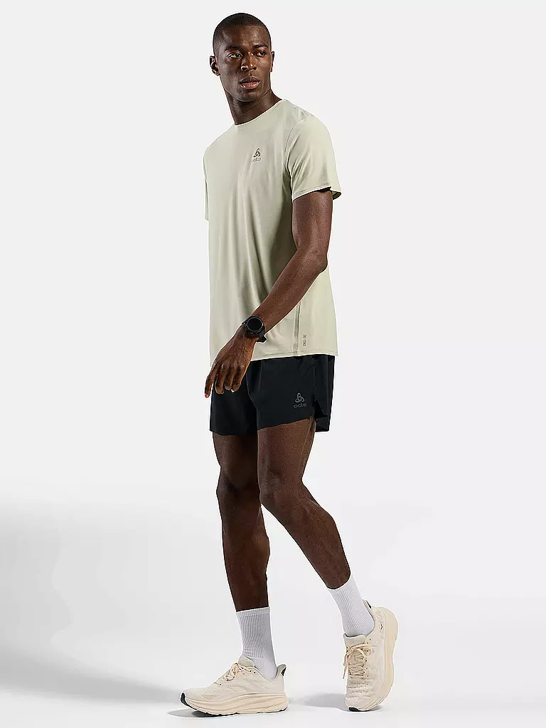 ODLO | Short de course pour hommes Zeroweight 4 2.0 | Noir
