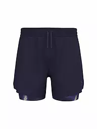 ODLO | Short de course pour hommes Zeroweight Print 5 pouces | Lilas