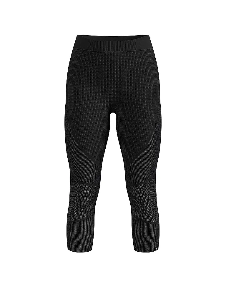 ODLO | Sous-pantalon 3/4 en mérinos pour femme | Noir