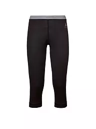 ODLO | Sous-pantalon femme Natural 100% Merino Warm 3/4 | Noir
