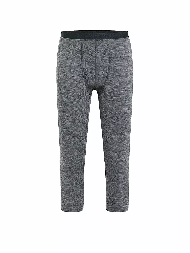 ODLO | Sous-pantalon 3/4 homme Merino 200 | Gris clair