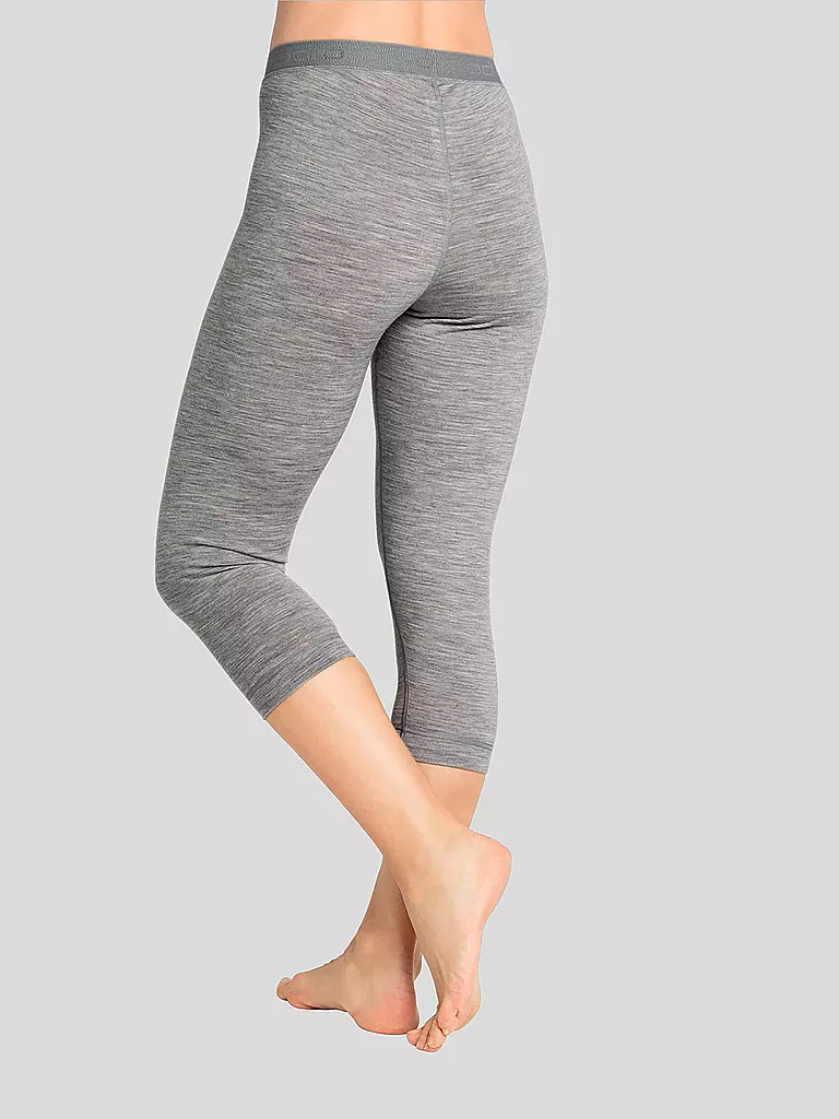 ODLO | Sous-pantalon femme Natural 100% Merino Warm 3/4 |