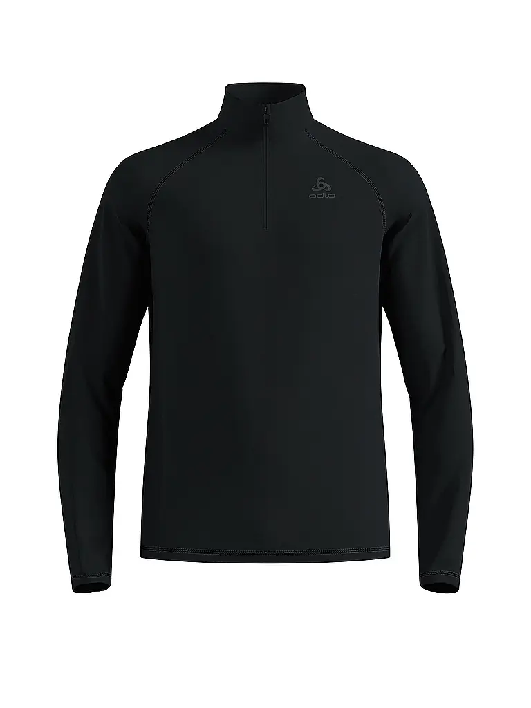 ODLO | Sous-pull zippé Besso pour homme | Noir