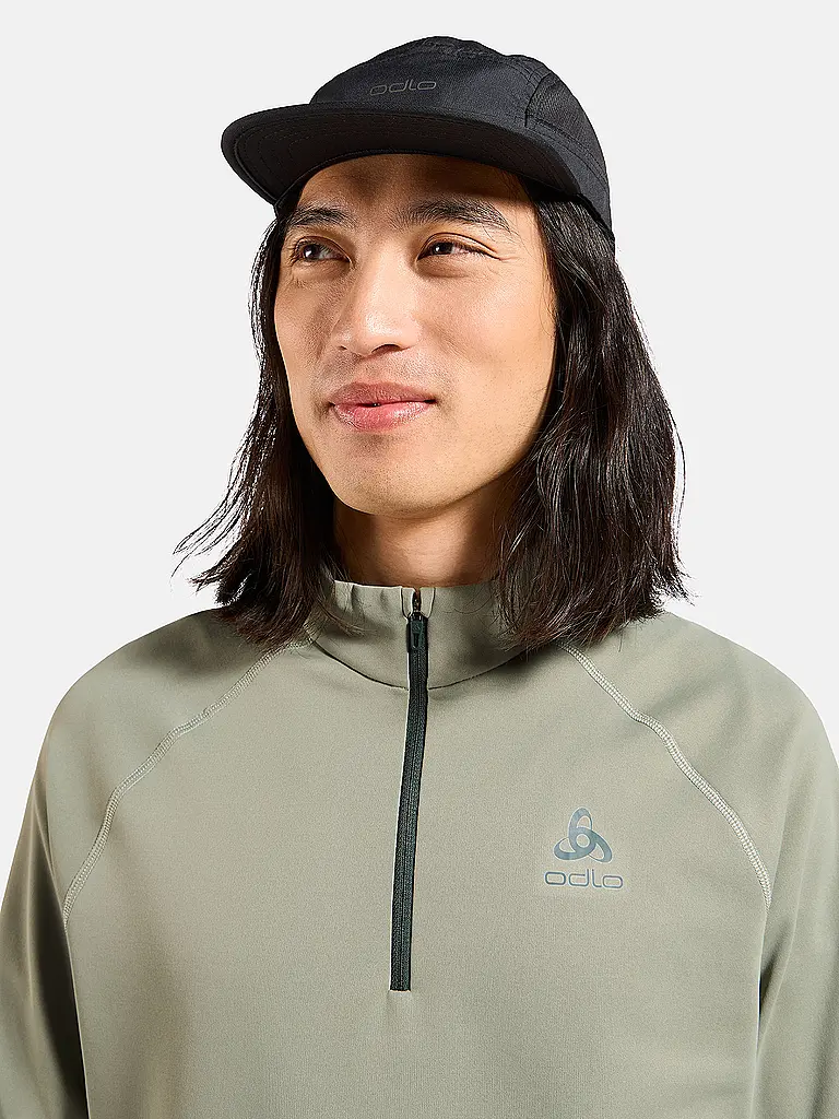 ODLO | Sous-pull zippé Besso pour homme | Gris