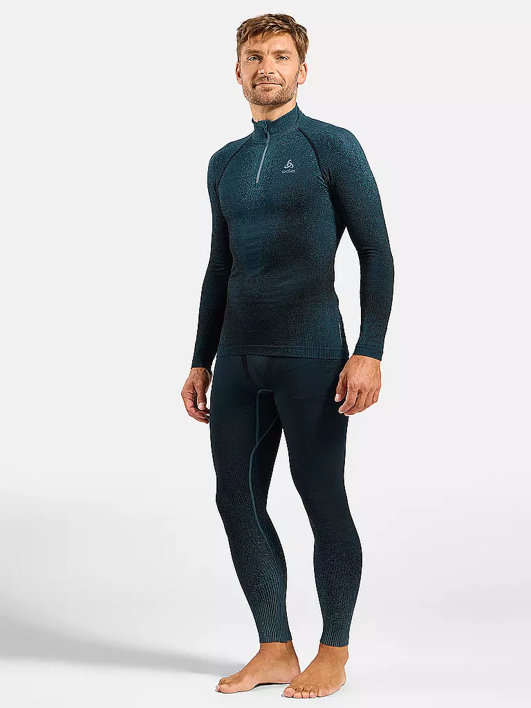 ODLO | Sous-pull zippé Blackcomb pour homme | Bleu