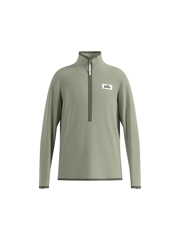 ODLO | Sous-pull zippé enfant Classic Fleece | Gris