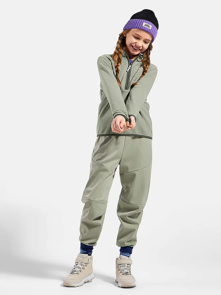 ODLO | Sous-pull zippé enfant Classic Fleece | Gris