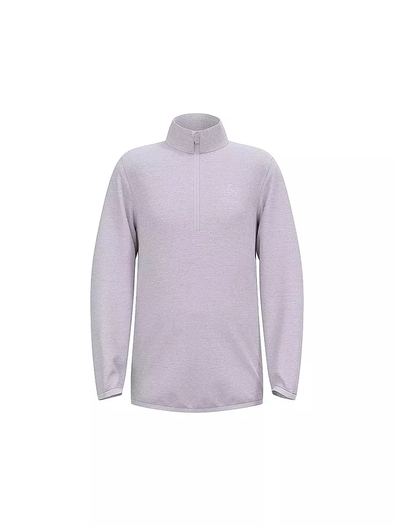 ODLO | Sous-pull zippé enfant Roy Kids Stripe | Lilas