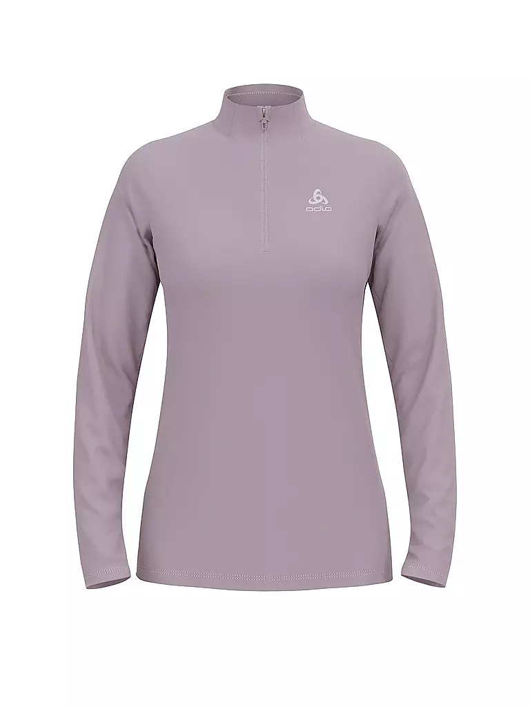 ODLO | Sous-pull zippé Essential Light pour femme | Gris