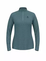ODLO | Sous-pull zippé femme Essentials Ceramiwarm | Bleu