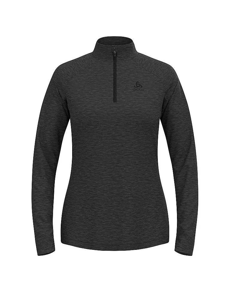 ODLO | Sous-pull zippé femme Essentials Ceramiwarm | Noir