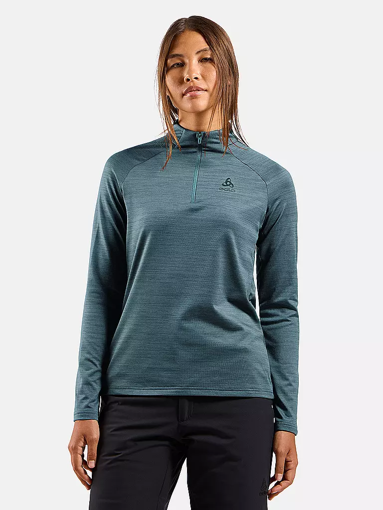 ODLO | Sous-pull zippé femme Essentials Ceramiwarm | 
