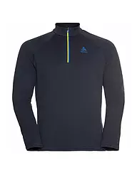 ODLO | Sous-pull zippé homme Besso Mid Layer | Bleu foncé