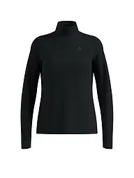 ODLO | Sous-pull zippé Besso Mid Layer pour femme | Noir