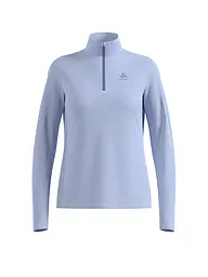 ODLO | Sous-pull zippé Besso Mid Layer pour femme | Bleu clair