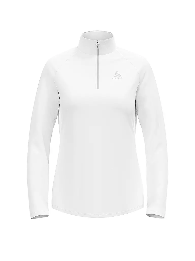 ODLO | Sous-pull zippé pour femme Besso Mid Layer | Blanc
