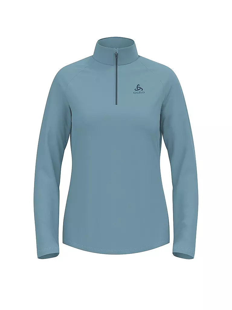 ODLO | Sous-pull zippé pour femme Besso Mid Layer | Bleu