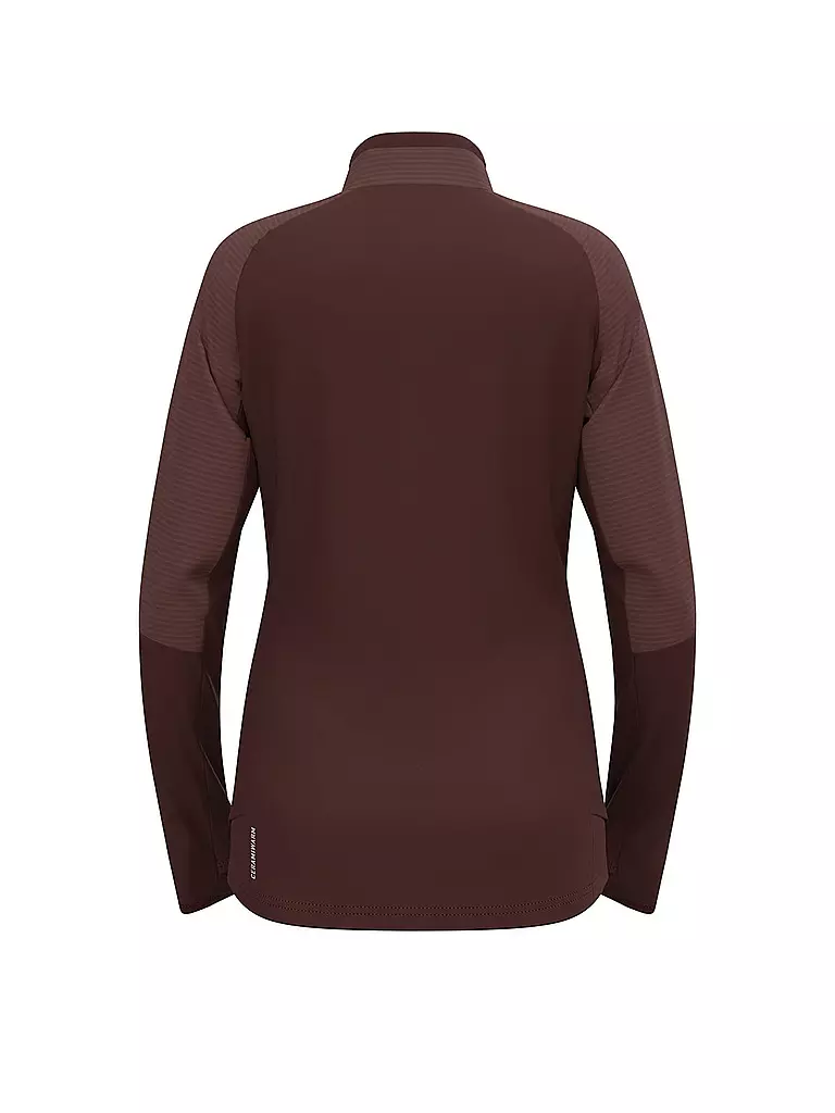 ODLO | Sous-pull zippé pour femme Descent Ceramiwarm |