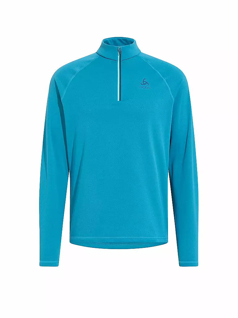 ODLO | Sous-pull zippé pour homme Besso Mid Layer | Pétrole