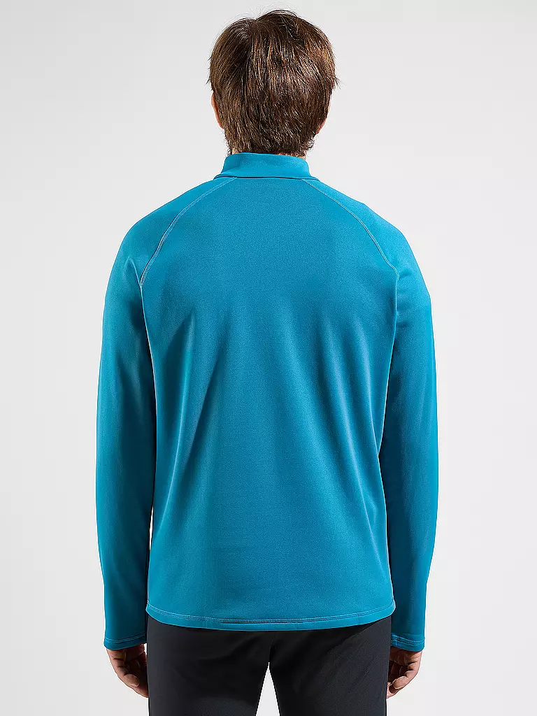 ODLO | Sous-pull zippé pour homme Besso Mid Layer | Pétrole