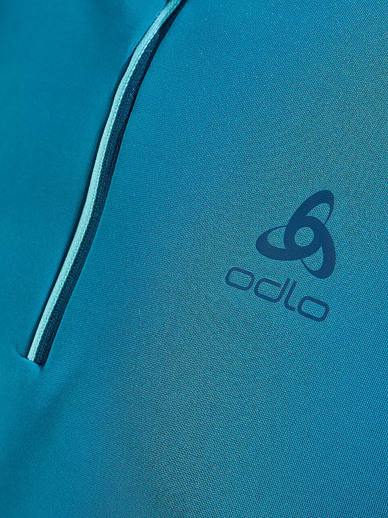 ODLO | Sous-pull zippé pour homme Besso Mid Layer | Pétrole