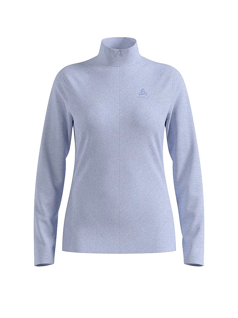 ODLO | Sous-pull zippé Roy pour femme | Bleu clair