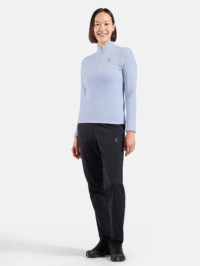 ODLO | Sous-pull zippé Roy pour femme | Bleu clair