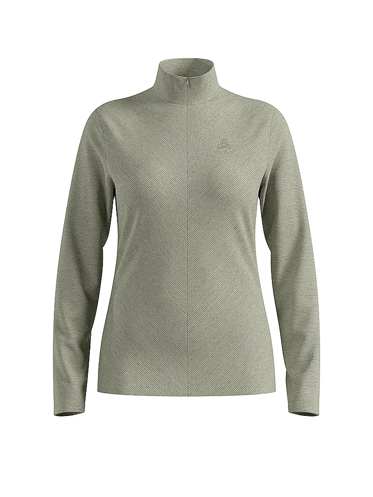 ODLO | Sous-pull zippé Roy pour femmes | Gris