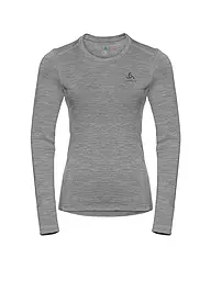 ODLO | Sous-vêtement de corps Femme Natural 100 % Merino Warm | Gris
