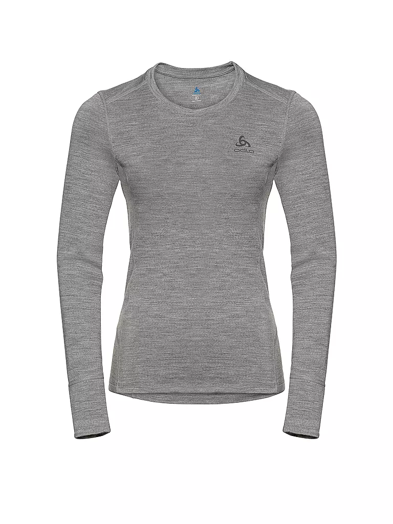 ODLO | Sous-vêtement de corps Femme Natural 100 % Merino Warm | Gris