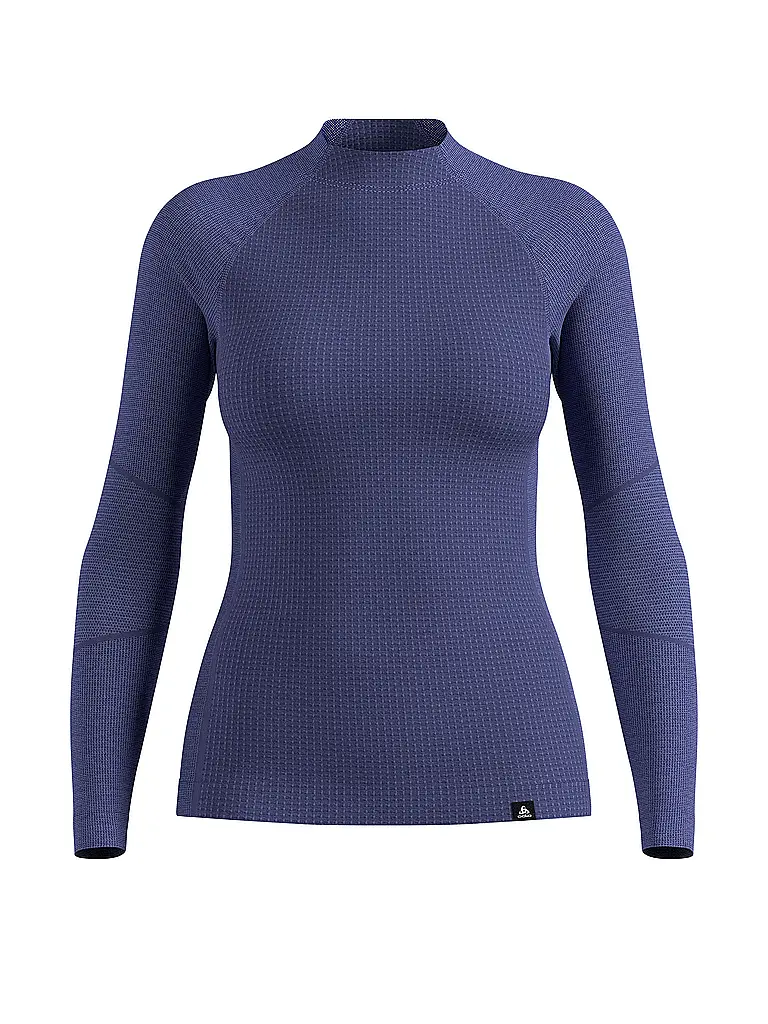 ODLO | Sous-vêtement Femme Natural Merino 260 1/2 Zip | Bleu