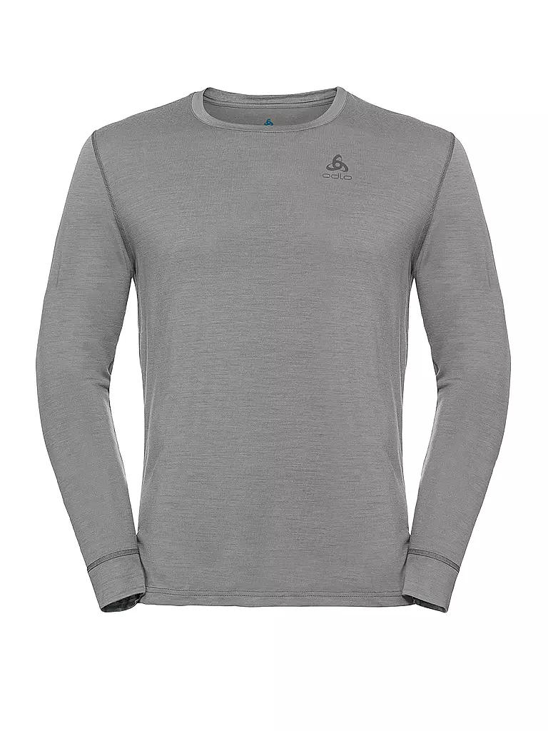 ODLO | Sous-vêtement thermique homme Natural 100% Merino Warm | Gris