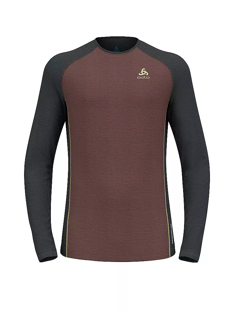 ODLO | Sous-vêtement thermique pour homme Performance Wool 150 | Rouge foncé