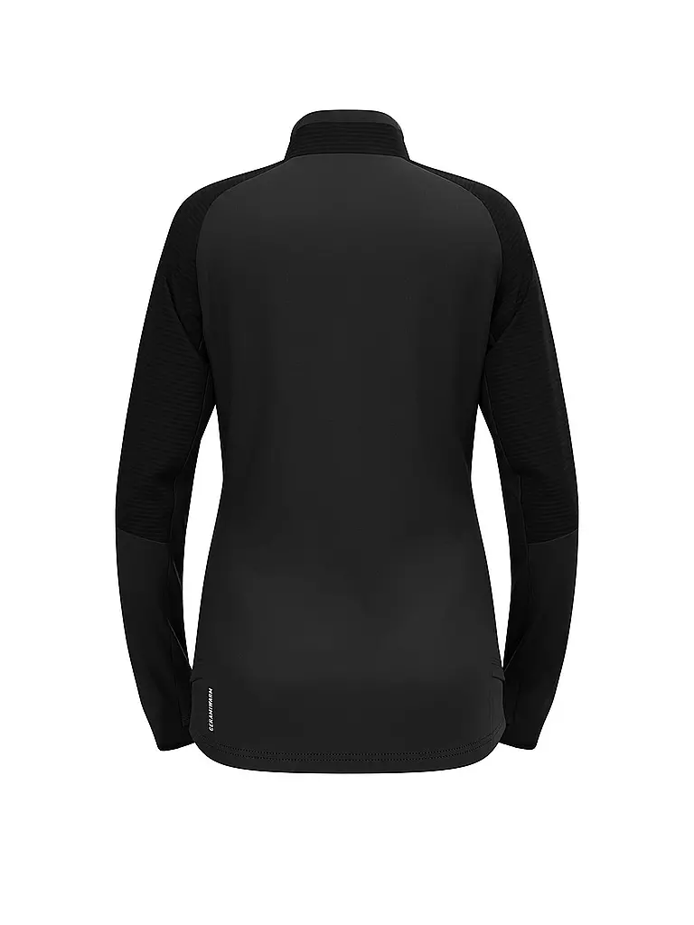 ODLO | Sous-vêtement zippé pour femme Descent Ceramiwarm | Noir