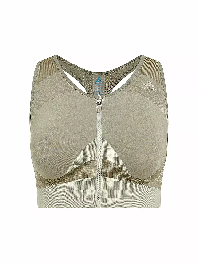 ODLO | Soutien-gorge de sport femme Seamless High Support | Olive