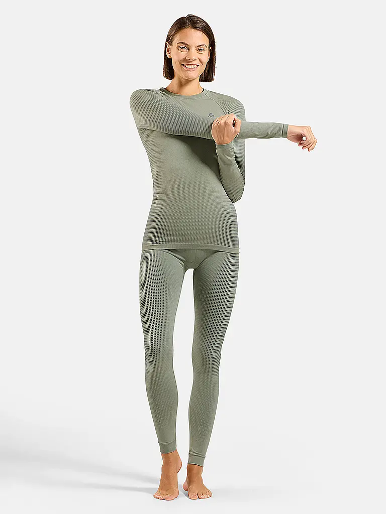 ODLO | T-shirt de corps Femme WARM ECO | Gris