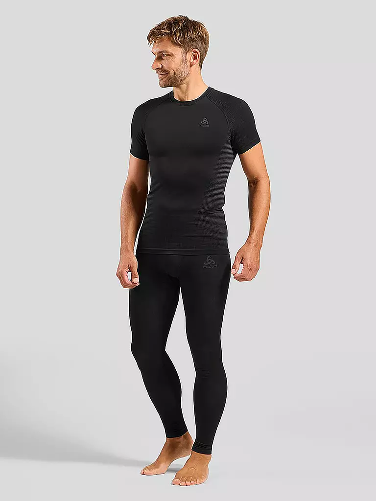 ODLO | T-shirt de corps homme Performance Warm Eco | Noir