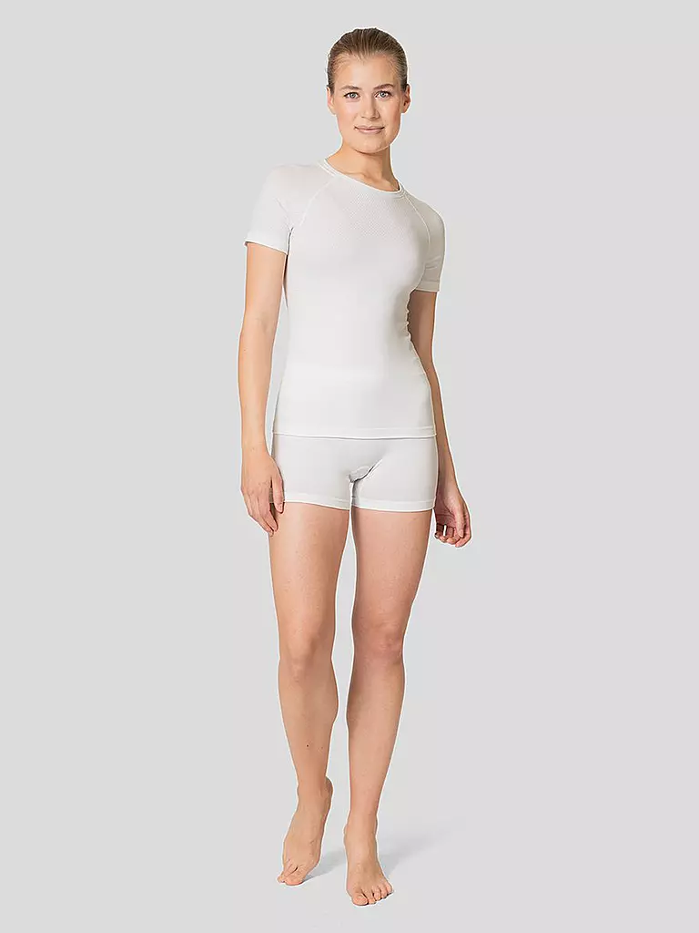 ODLO | T-shirt de course pour femme Performance Light Base Layer | Blanc