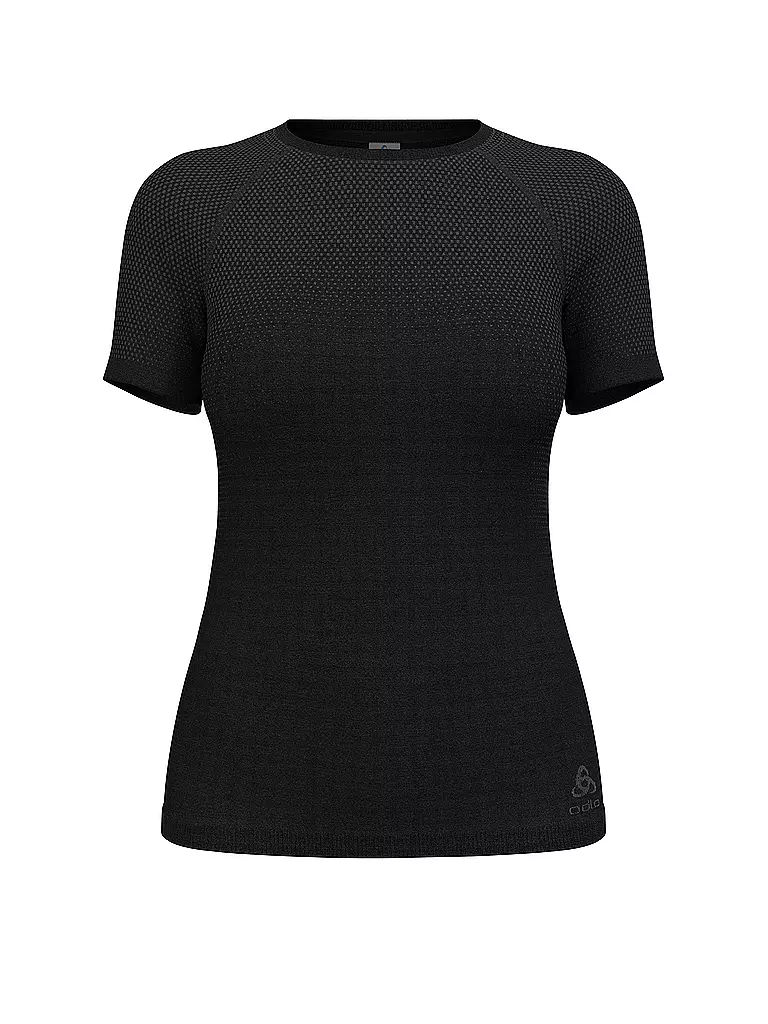 ODLO | T-shirt de course pour femmes Performance Light Base Layer | Noir